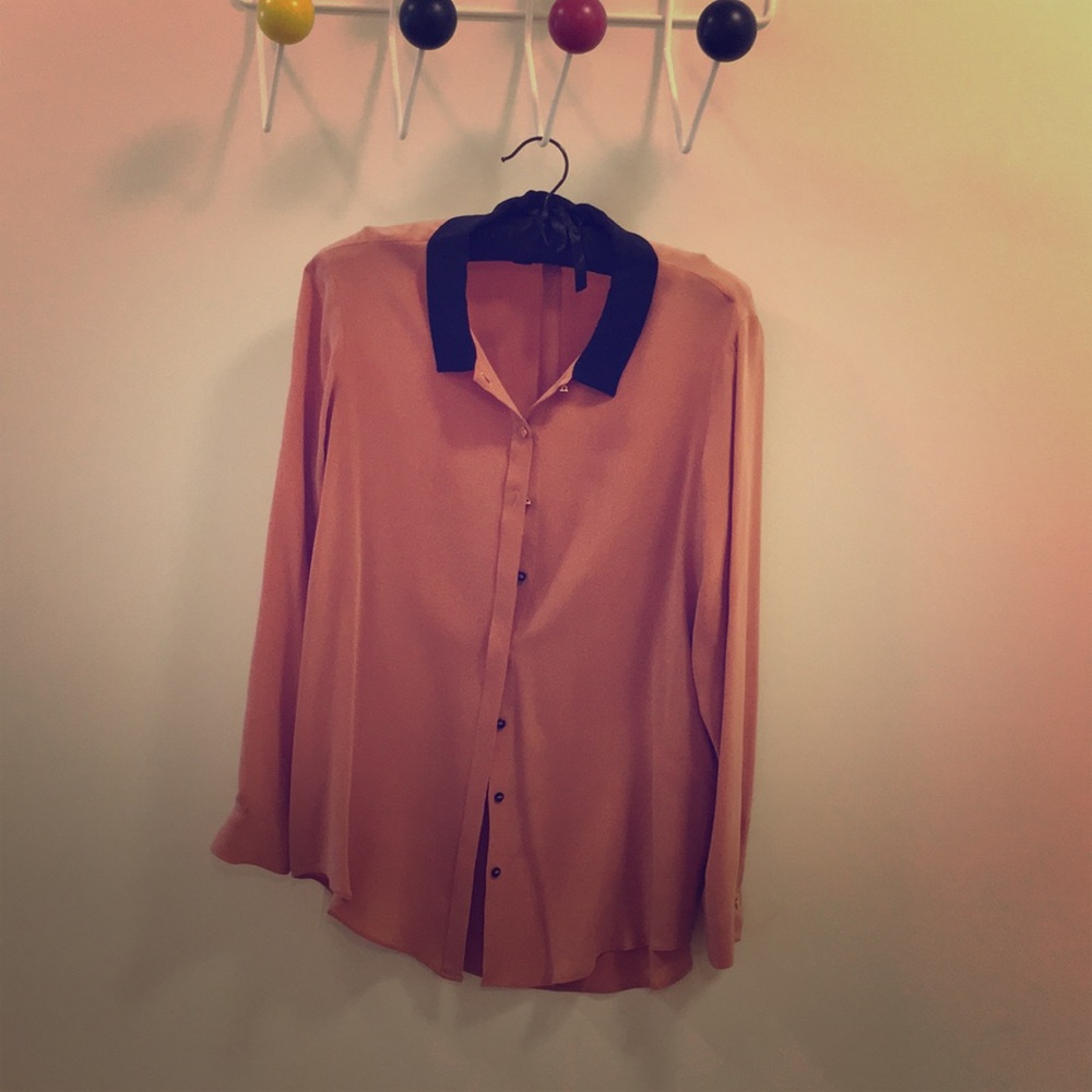 Sandro Silk Blouse
